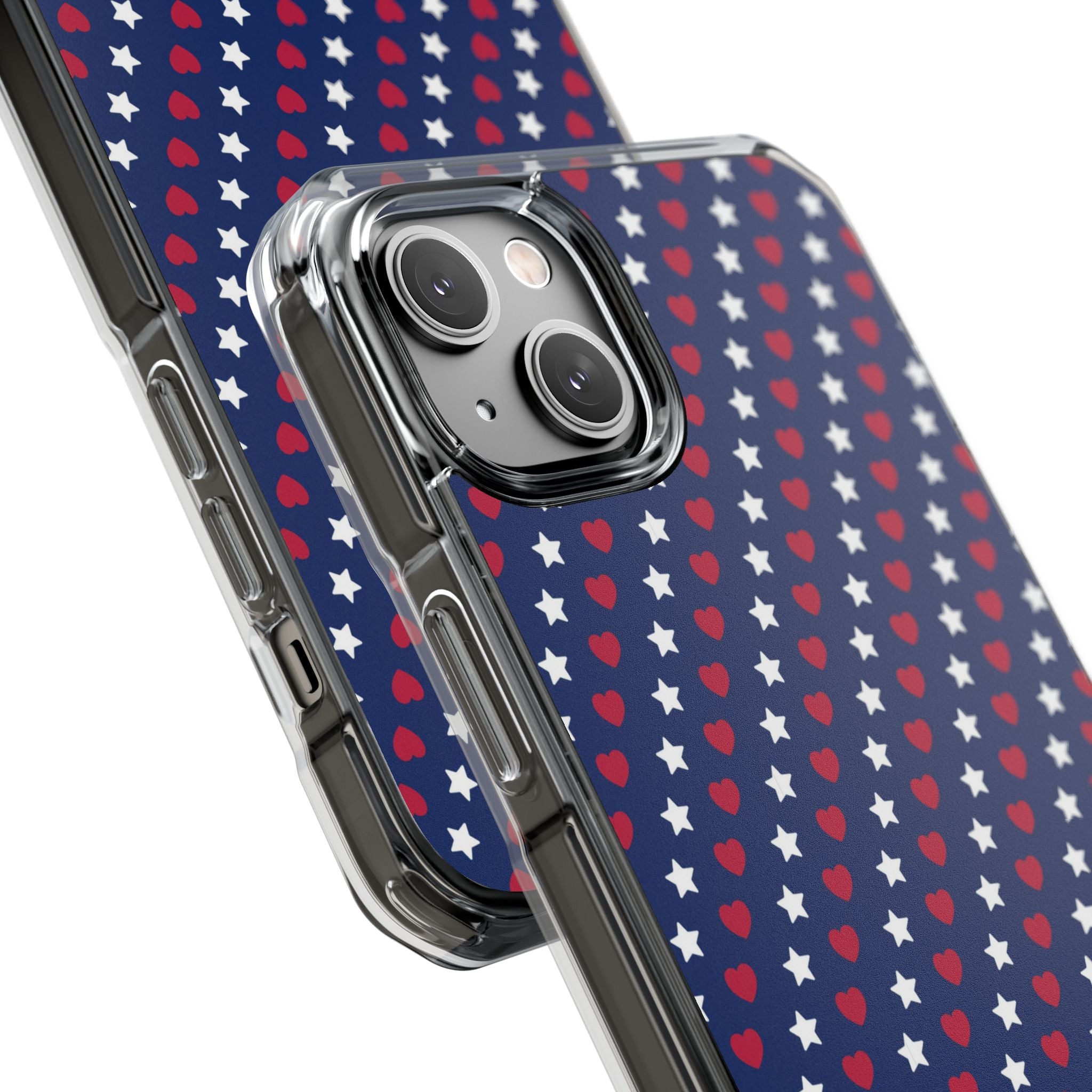 Hearts Twinkle Bright iPhone Case - Impact