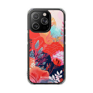 Living Coral  | Phone Case for iPhone (Clear Impact Case - Magnetic)