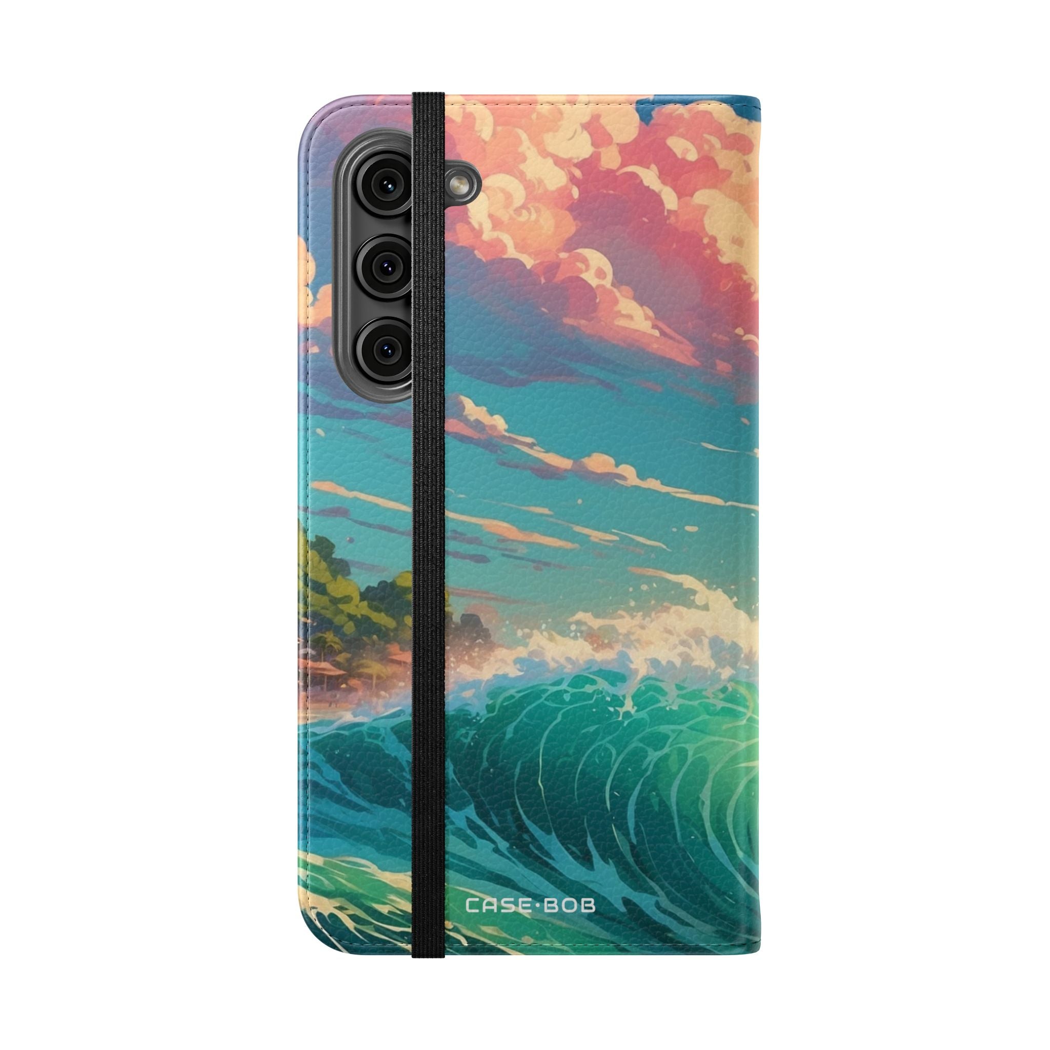 Sunset Wave - Samsung S23+ Case - Wallet