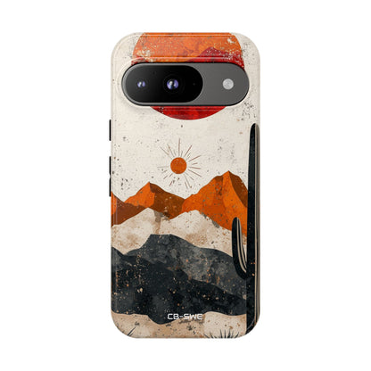 Desert Sun Rises - Google Pixel Case
