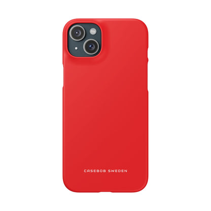 Red iPhone 15 - Slim Phone Case