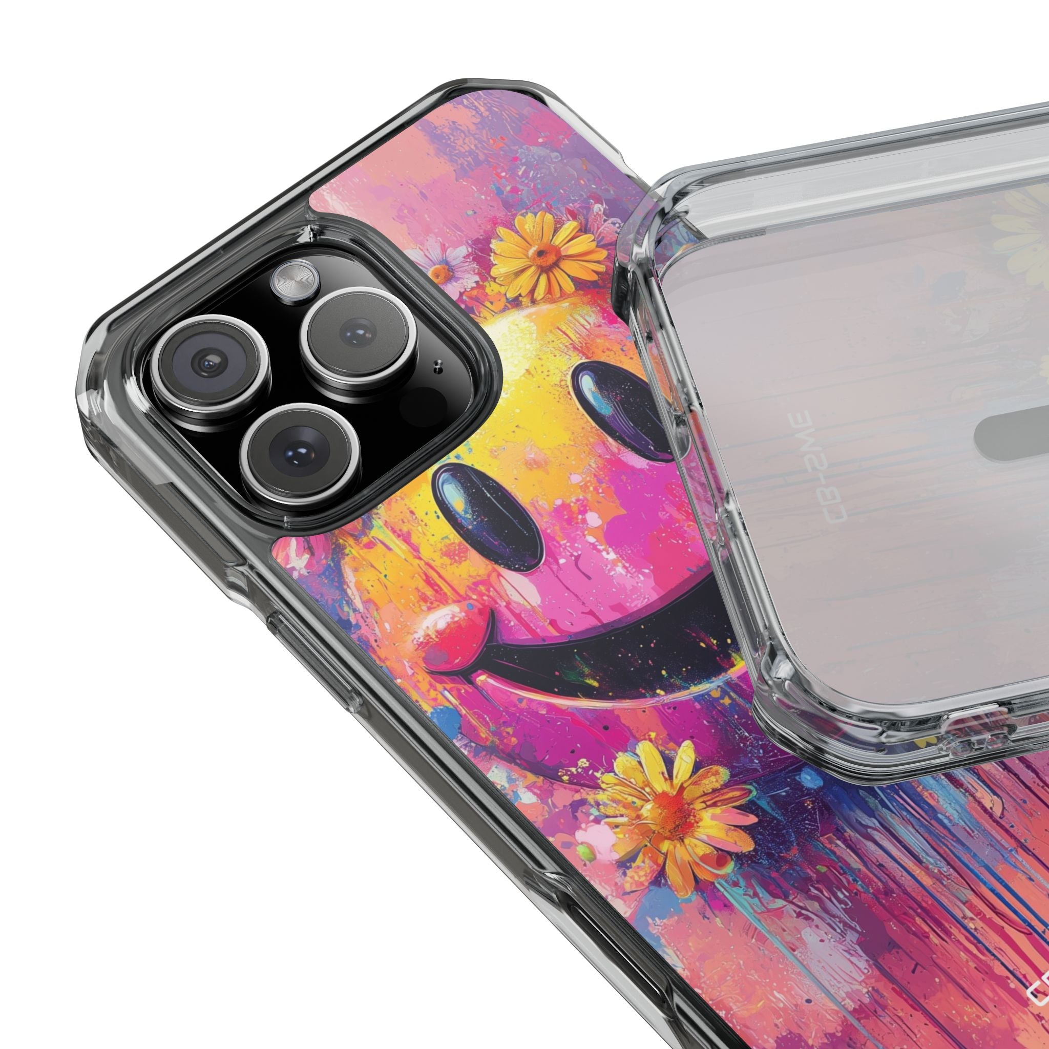 Joyful Smile Blooms iPhone Case - Impact