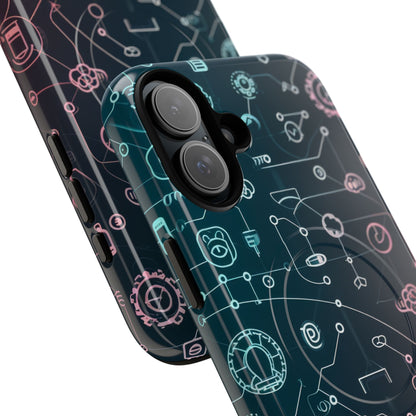 Digital Circuit Flow iPhone 16 - Tough+