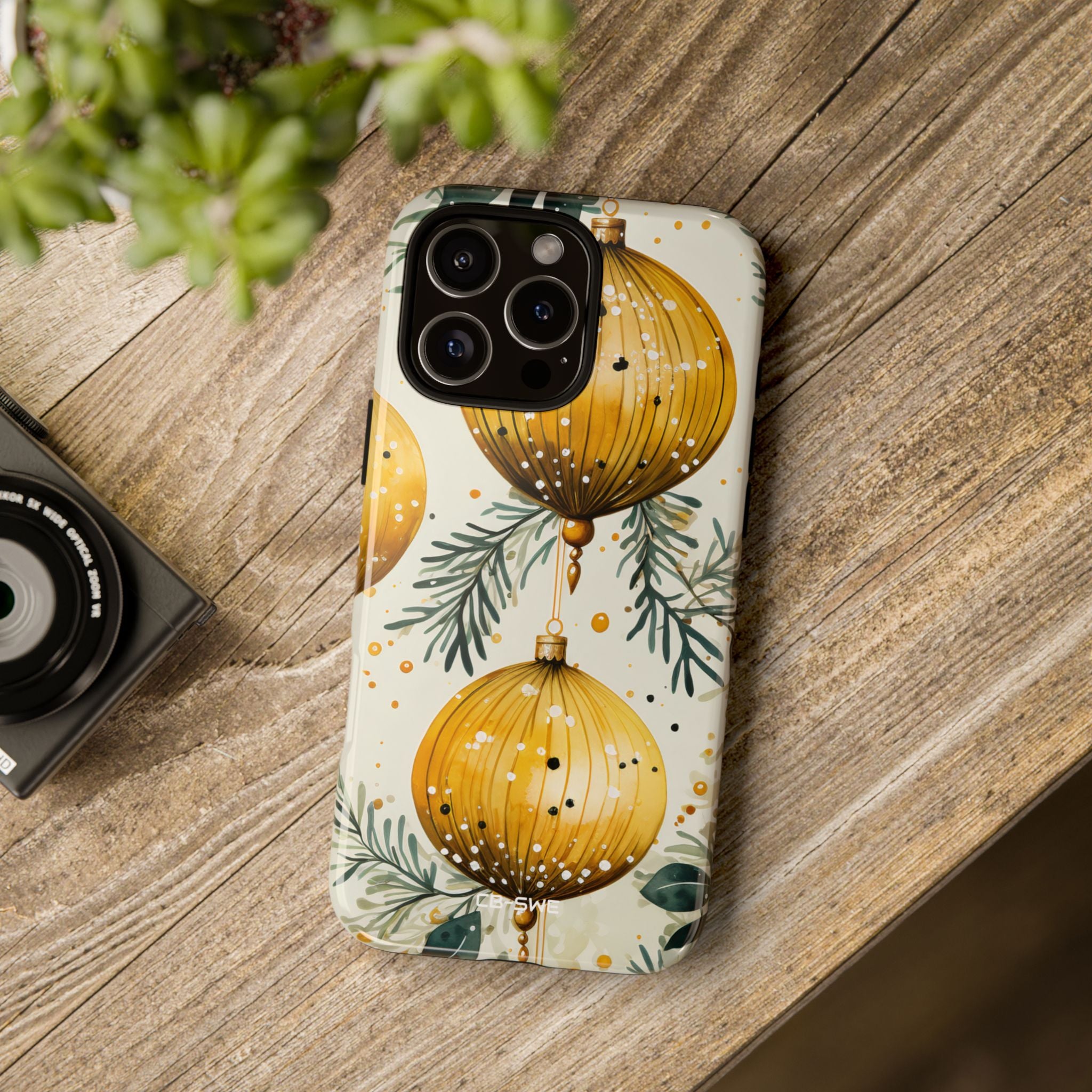 Golden Ornaments Shine - iPhone Case