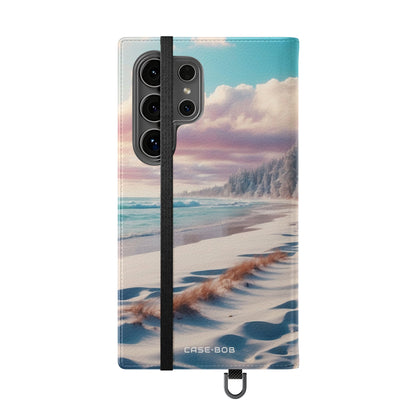 Snowy Footprints - Samsung S24 Ultra Case - Wallet