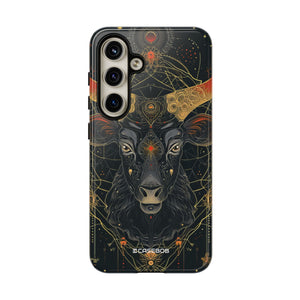 Mystical Bull: Cosmic Geometry - For Samsung S24