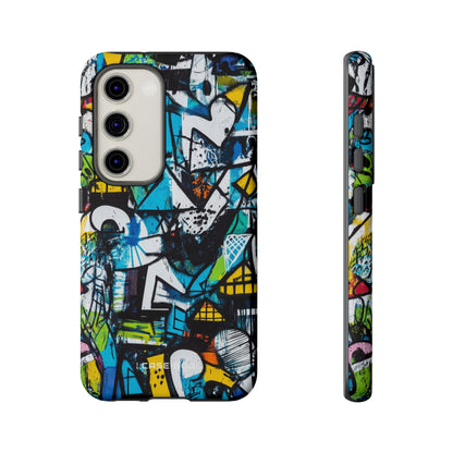 White Ripple Drift Samsung S23 Case - Tough
