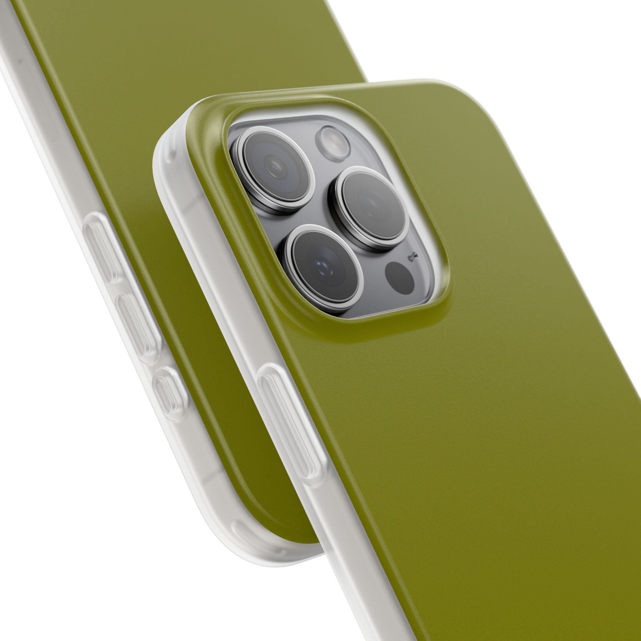 Olive iPhone 15 - Flexi Phone Case