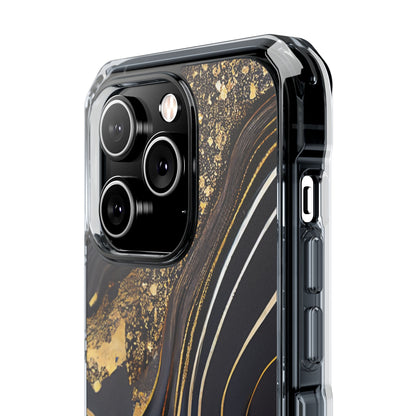 Elegant Gold Streams iPhone Case - Impact