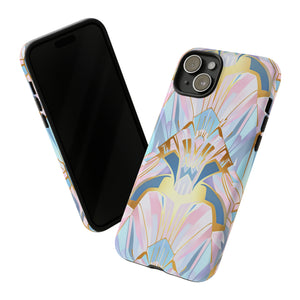 Art Deco Pastel Symmetry - Protective Phone Case