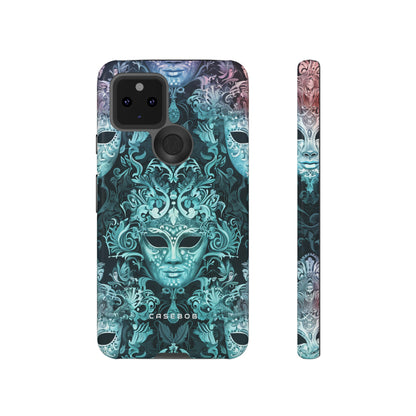 Venetian Mask Pastel Elegance - Protective Phone Case