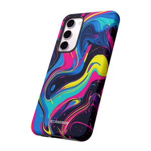 Pantone Neon Patterns | Phone Case for Samsung (Protective Case)