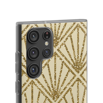 Gold Diamond Radiance Samsung S22 Ultra Case - Soft