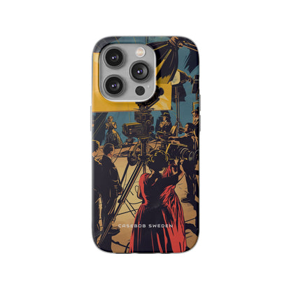 Golden Era Cinematic Spotlight iPhone 14 - Flexi Phone Case