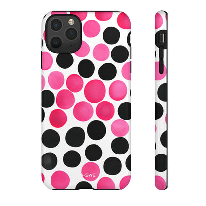 Pulsing Circles Illusion - iPhone Case
