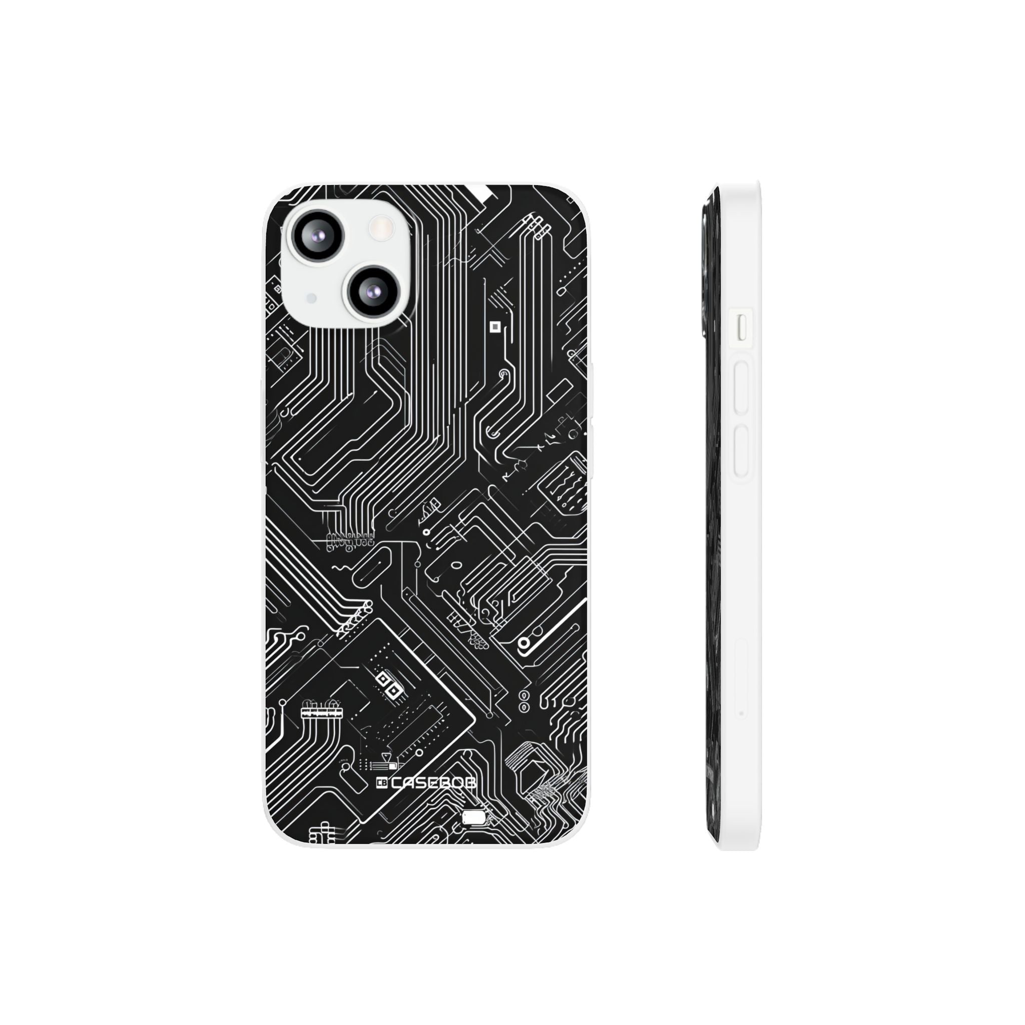 Cyber Circuitry Art | Flexible Phone Case for iPhone