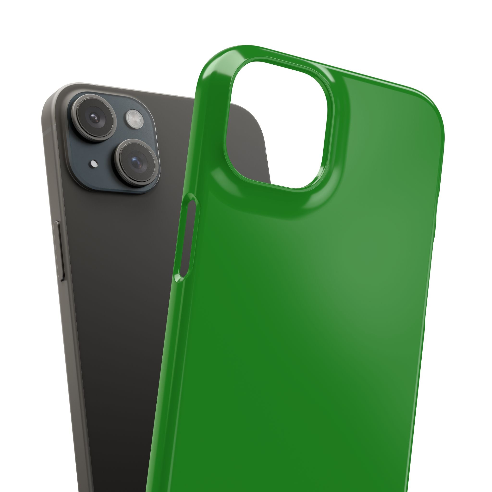 Forest Green iPhone 15 - Slim Phone Case