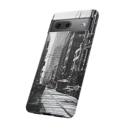 Noir Urban Serenity - Phone Case for Google Pixel