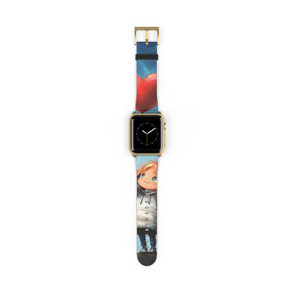 Heart Balloon Glow - Watch Band