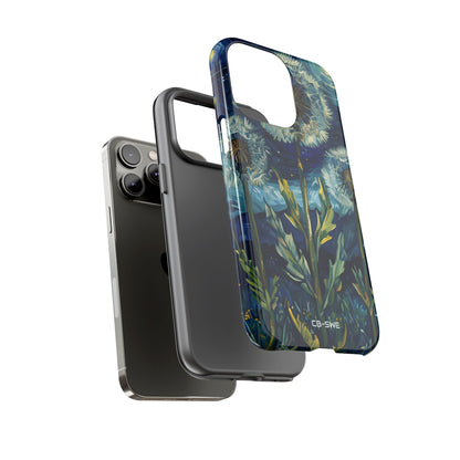 Dandelions Under Starlight - iPhone Case