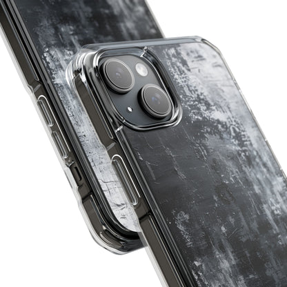 Textured Blackscape iPhone 15 Plus Case - Impact