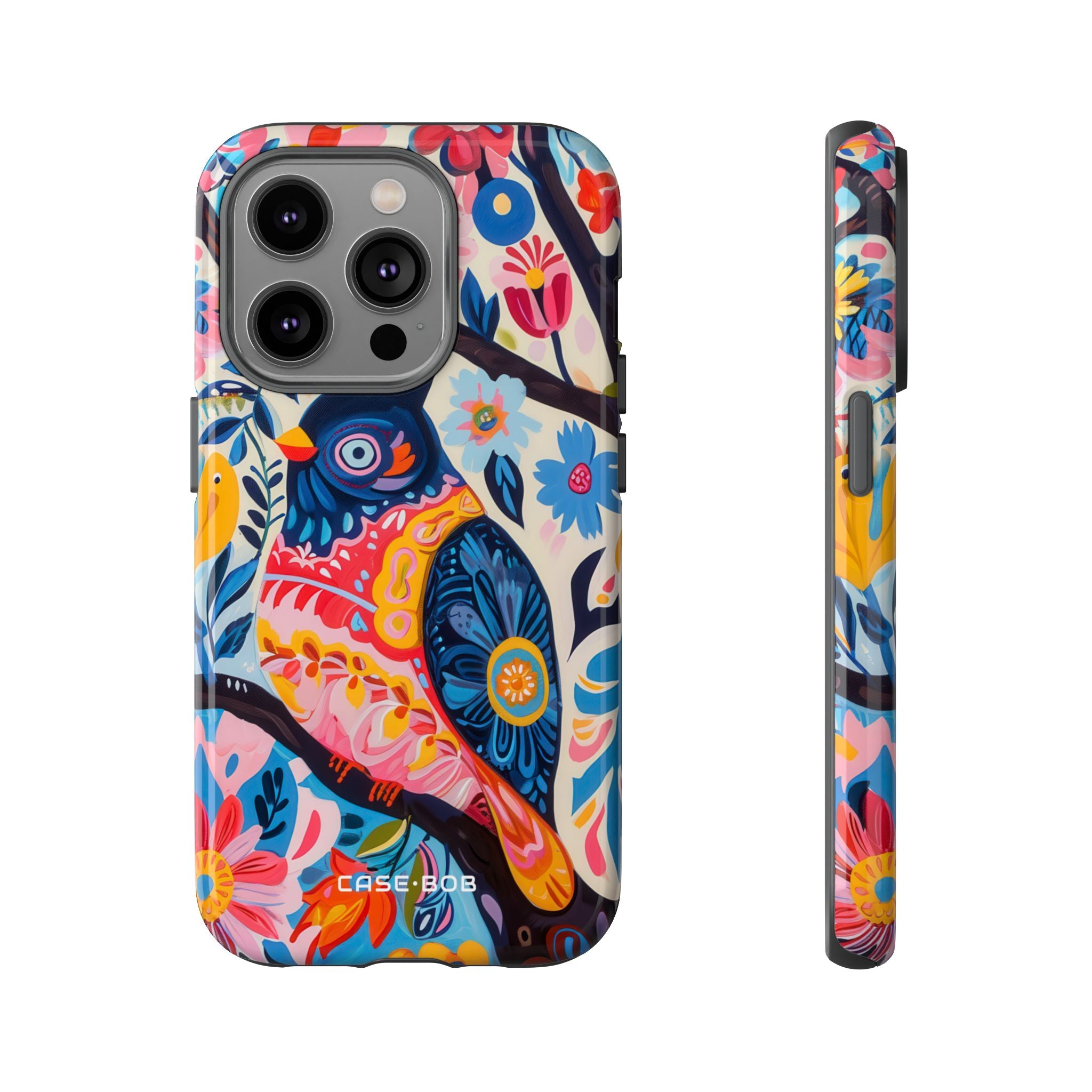 Owl Bloom iPhone 14 Pro Case - Tough