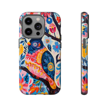 Owl Bloom iPhone 14 Pro Case - Tough