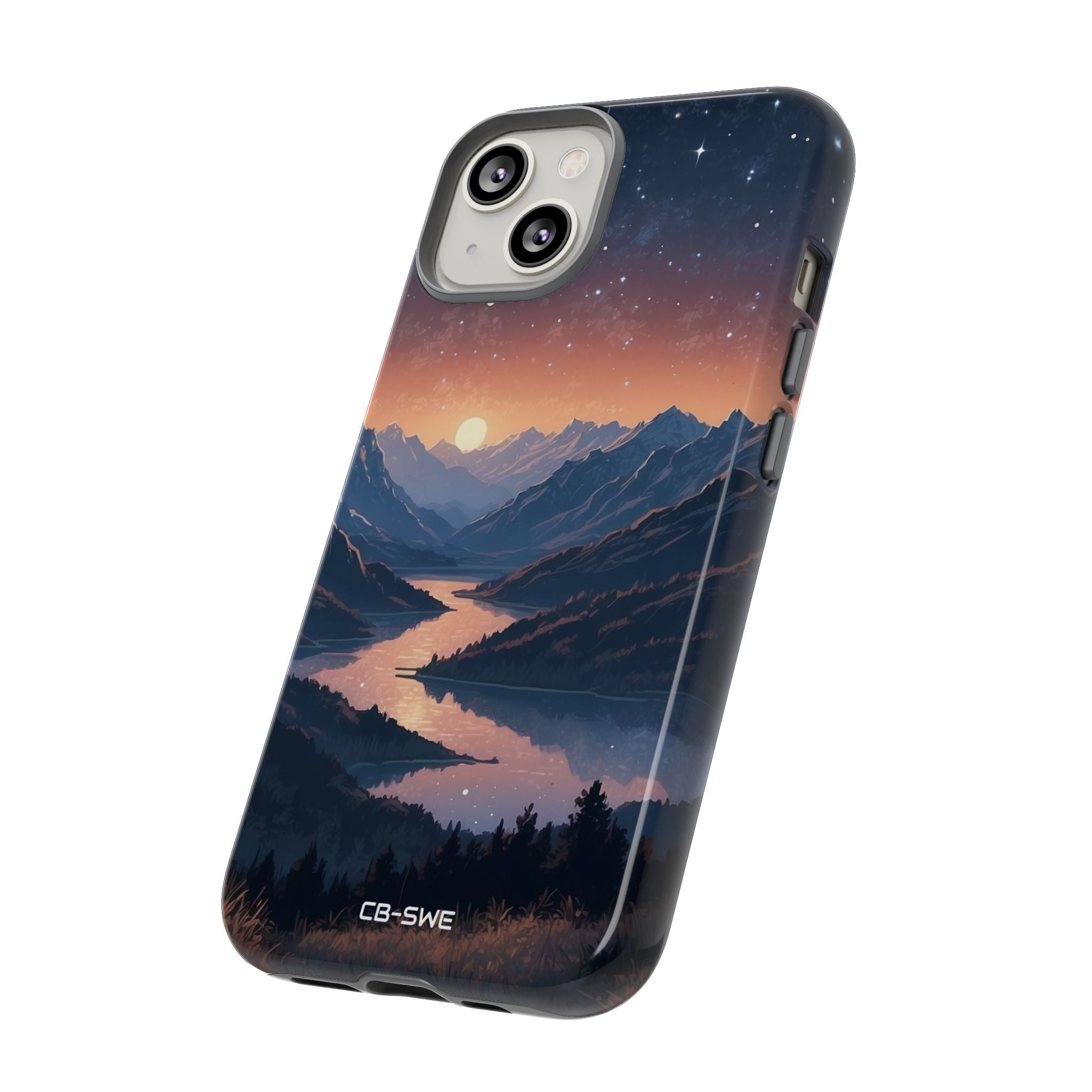 Mountains Embrace Light - iPhone Case