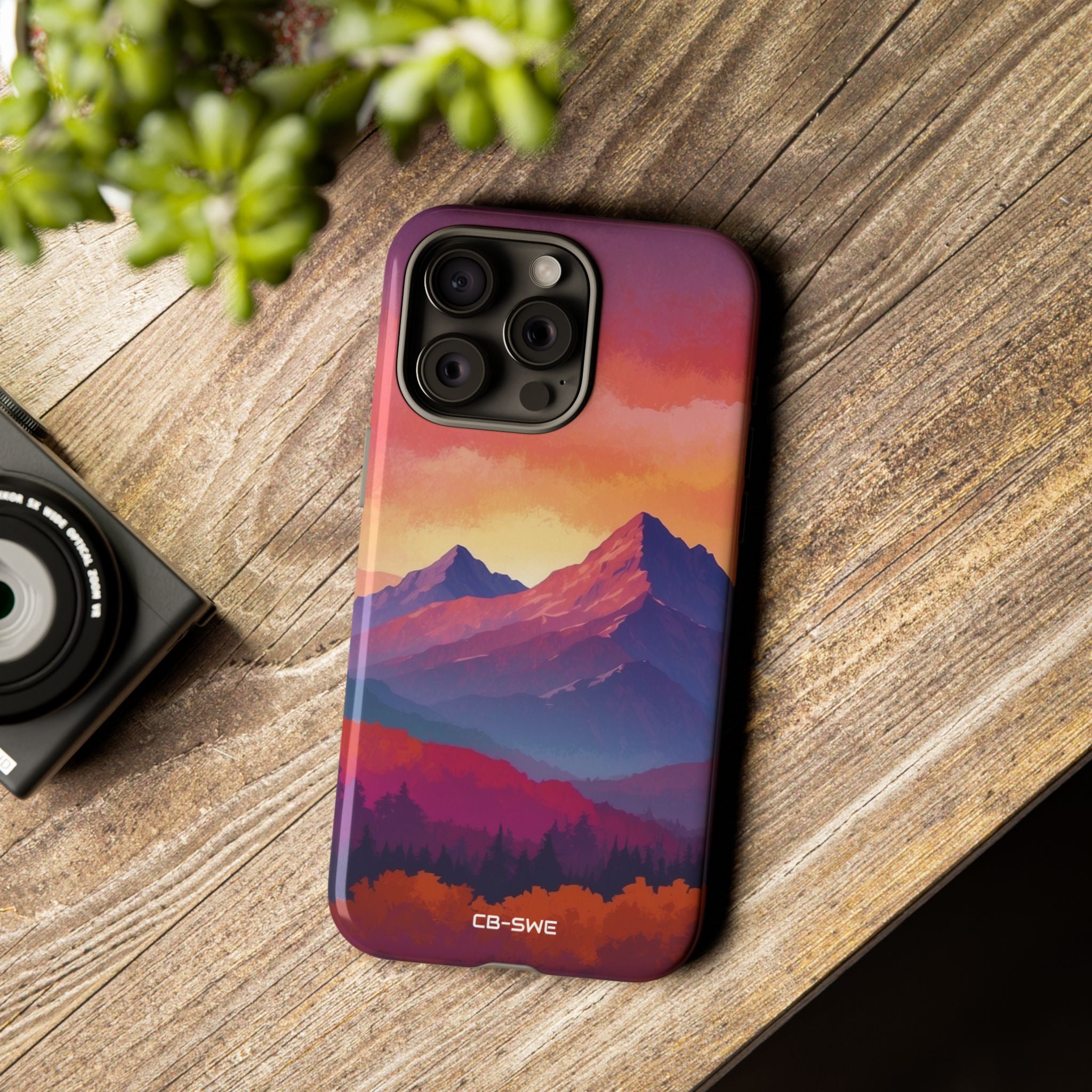 Mountain Peaks Rise - iPhone Case