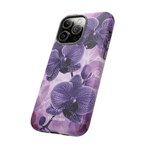 Strahlendes Orchideen-Design | Handyhülle für iPhone (Schutzhülle) 