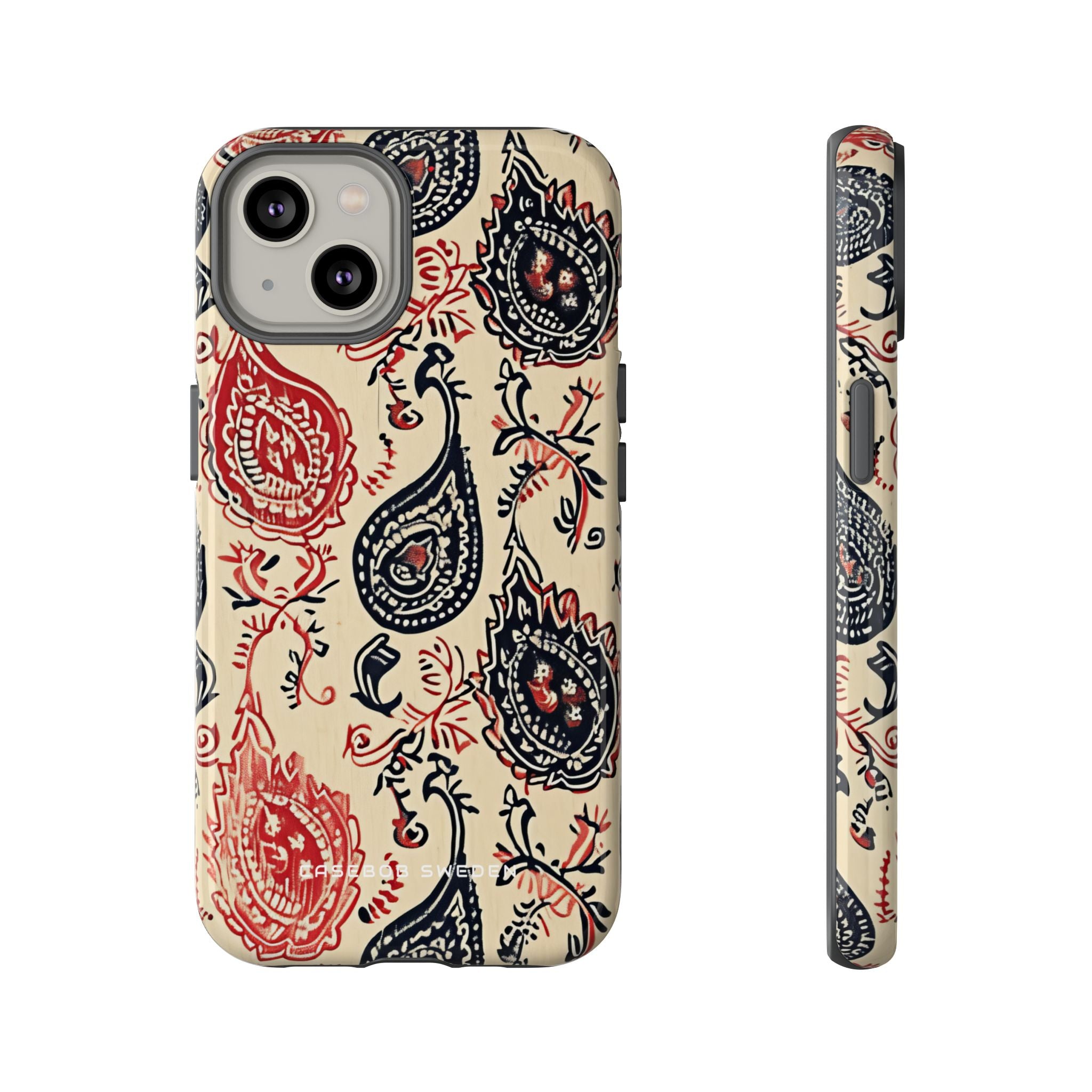 Vintage Paisley Elegance iPhone 14 - Tough Phone Case