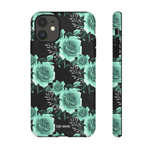 Turquoise Rose Symphony - iPhone Case