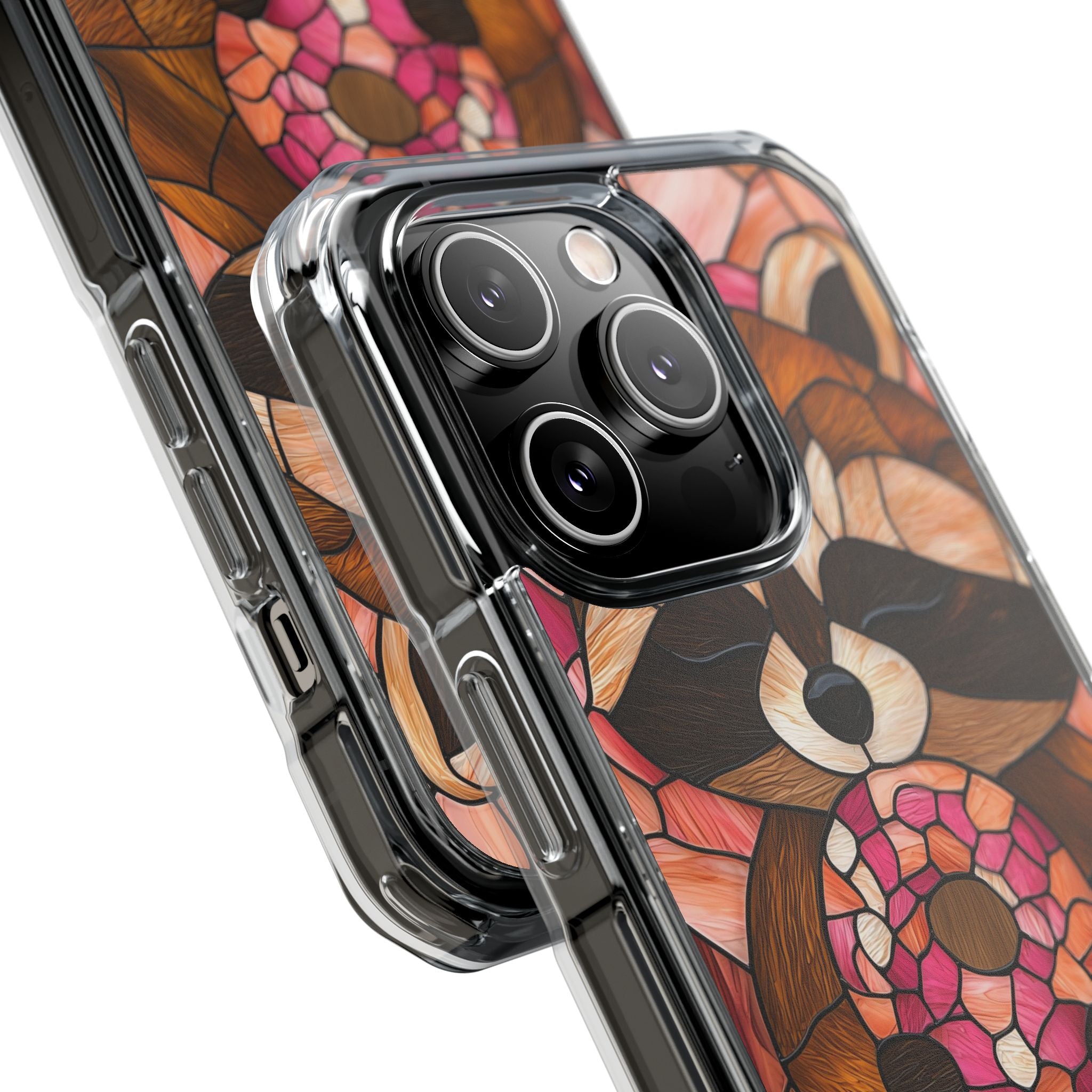 Raccoon Holds Donut iPhone Case - Impact