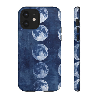 Lunar Phases Serenity - Protective Phone Case