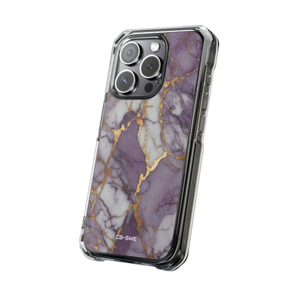 Lavender Veins Flow iPhone Case - Impact