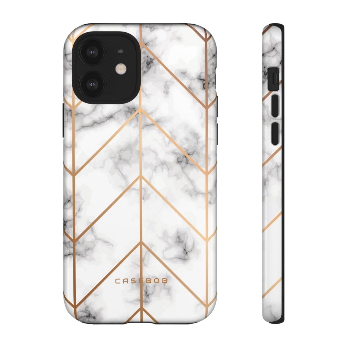 Golden Marble Phone Case - Protective - Protective Phone Case