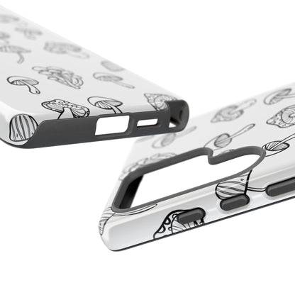 Mushroom Line Play - Samsung Case