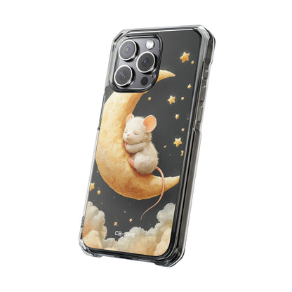 Moon Cradles Mouse iPhone Case - Impact
