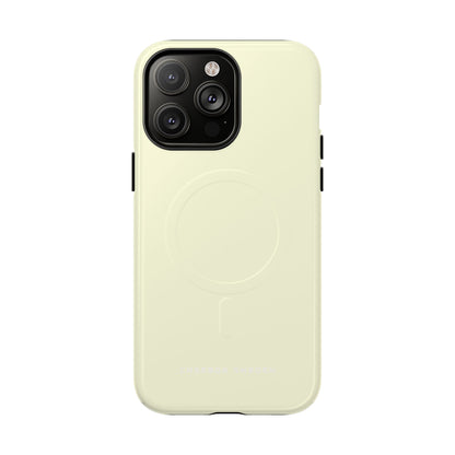 Light Yellow iPhone 14 | Tough+ Phone Case