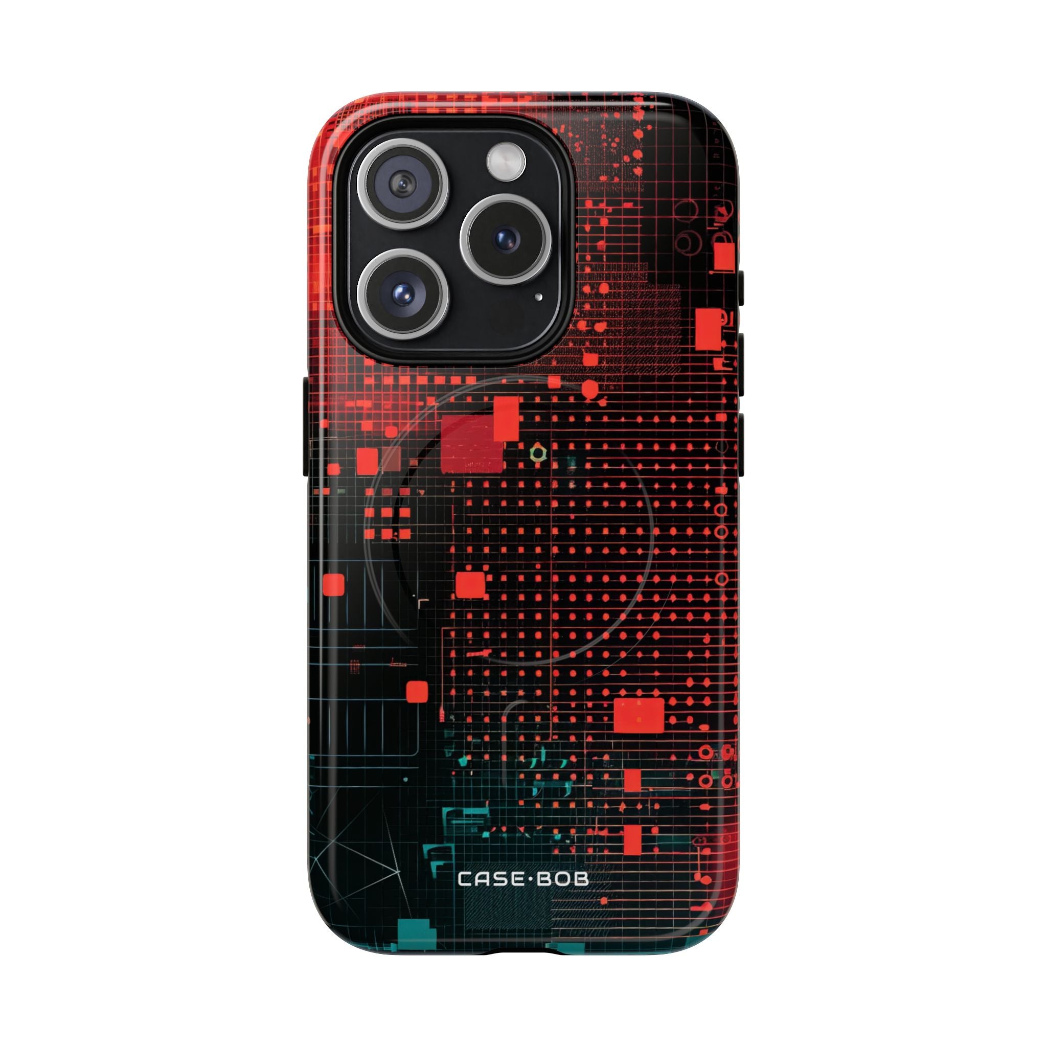 Grid Fusion iPhone 15 Pro Case - Tough+