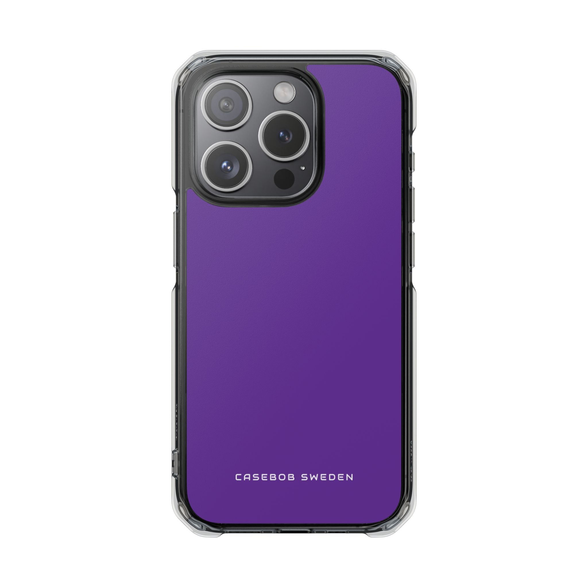 Mystic Purple Aesthetic iPhone 15 - Clear Impact Phone Case