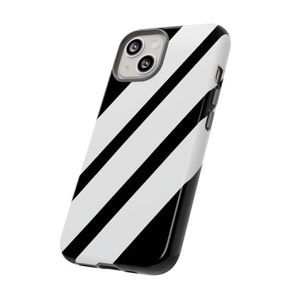 Monochrome Diagonal Symmetry - iPhone Case
