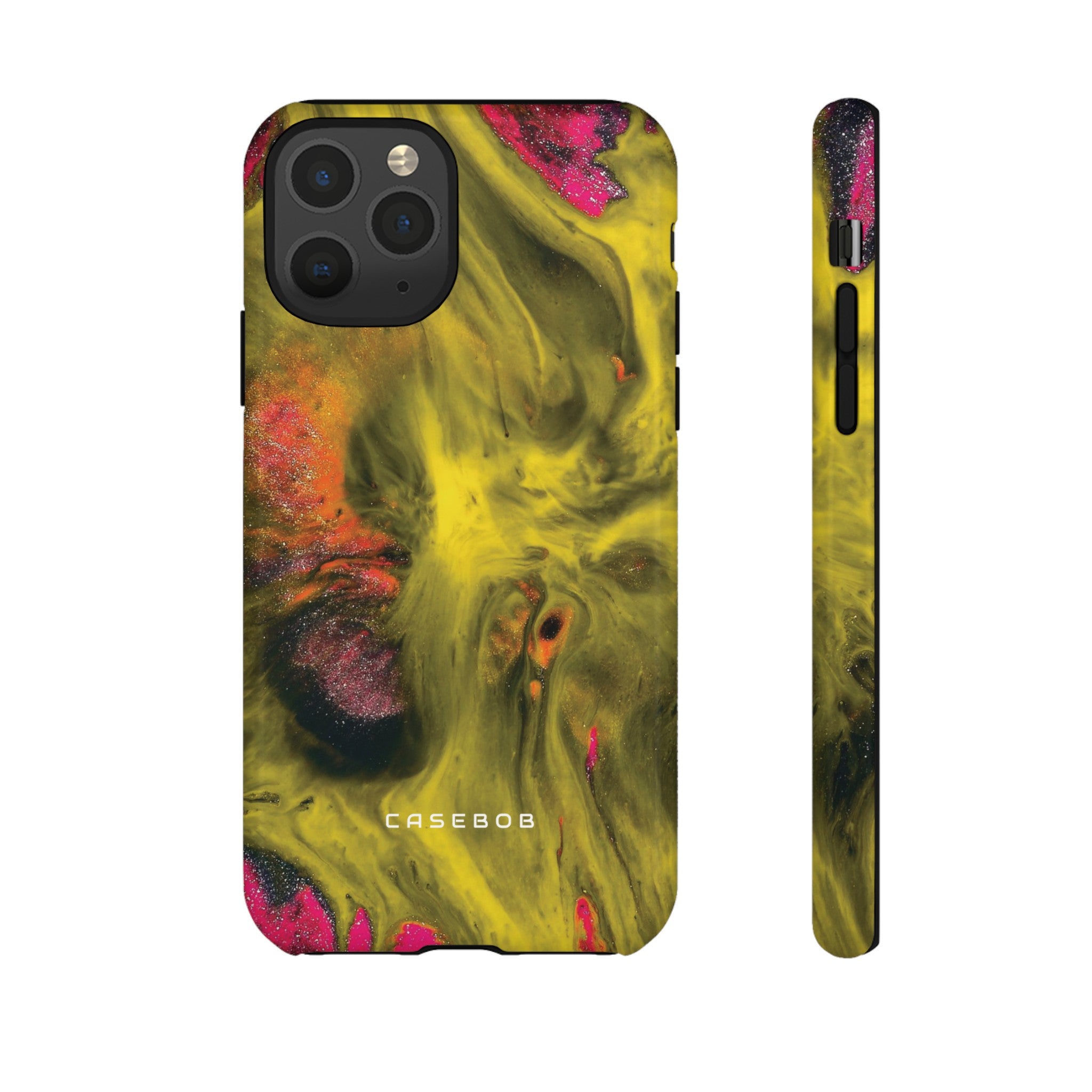 Yellow Ink Art - Protective Phone Case