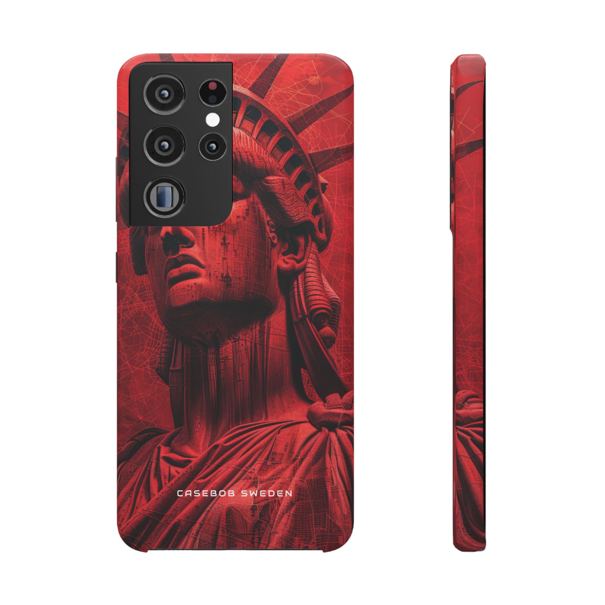 Zen Red Liberty Vision Samsung S21 - Slim Phone Case