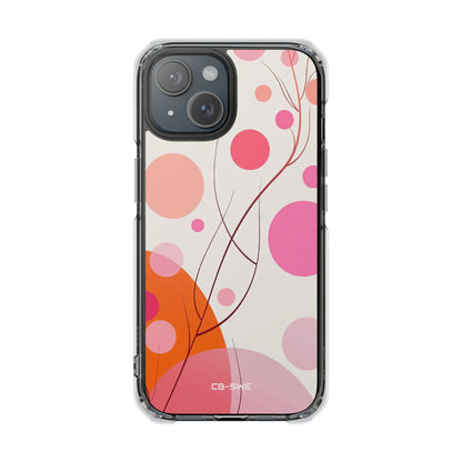 Circles Embrace Lines iPhone Case - Impact