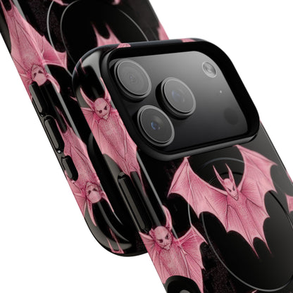 Pink Batwave iPhone 17 Pro Case - Tough+