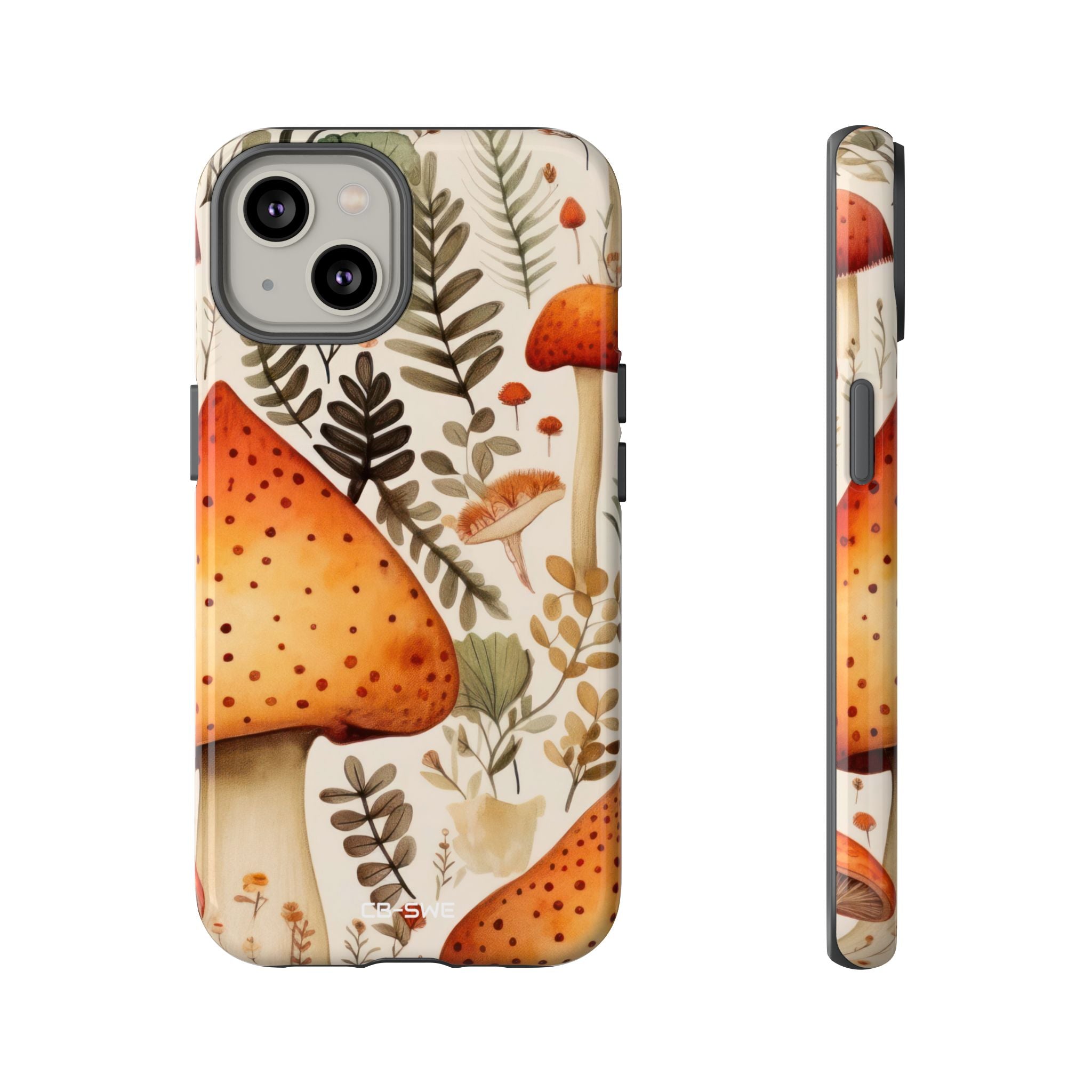 Mushrooms Sprout Cheerfully - iPhone Case