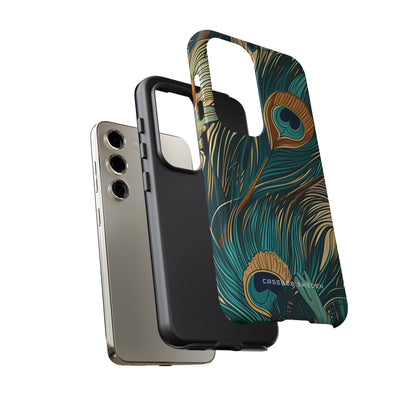 Art Nouveau Peacock Elegance Samsung S23 - Tough Phone Case