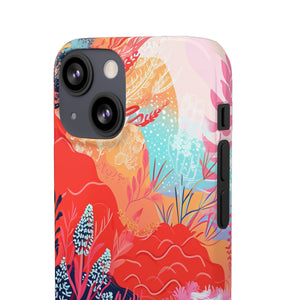 Living Coral Design | Handyhülle für iPhone (Slim Case)