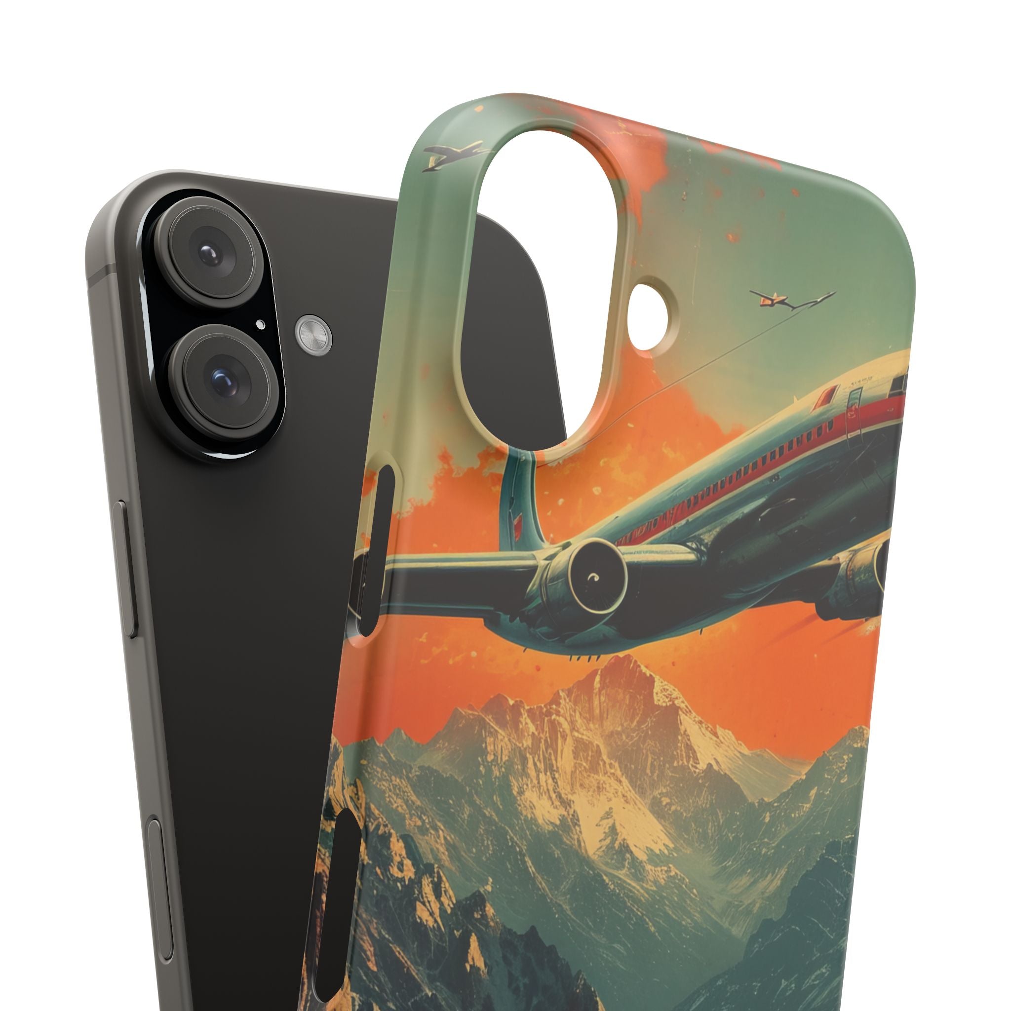 Vintage Skyward Adventure iPhone 16 - Slim Phone Case